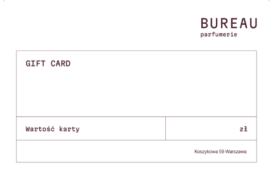 Bureau Parfumerie gift card