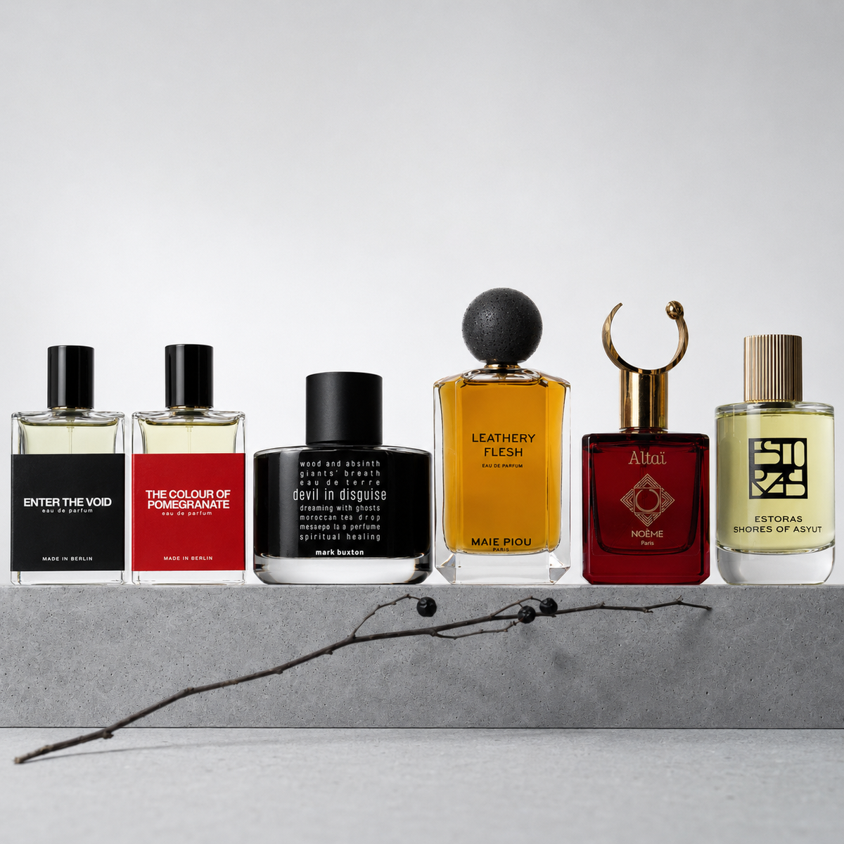 Unisex sample set 6 х 1,5 ml
